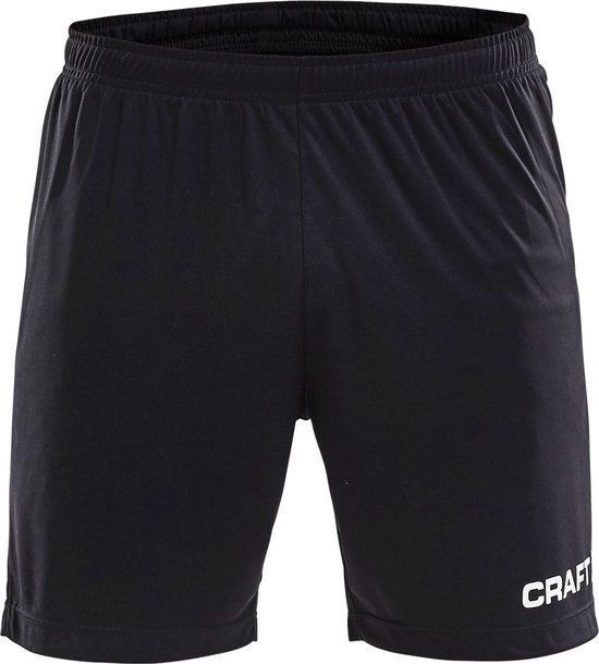 Craft Squad Short Solid Heren Sportbroek - Maat XL - zwart/wit