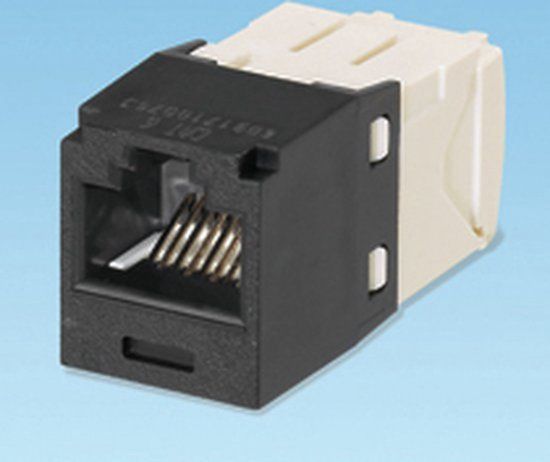 Panduit CJ688TGBL keystone UTP CAT6 zwart