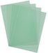 Pavo Schutbladen glass A4 -200 micron transparant / groen