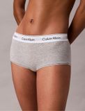 Calvin Klein Icon Cotton Modal Boyleg Shorts Dames S Heather Grey