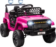 Aiyaplay Kinderen Off-road Speelgoedtruck-Metaal, kunststof-95L x 62,5B x 65H cm-Roze