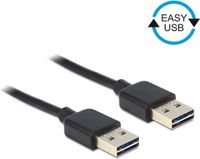 Delock USB 2.0 Kabel - USB-A naar USB-A - 5 meter - Zwart