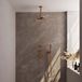 Brauer Copper Carving Thermostatische Regendoucheset Inbouw