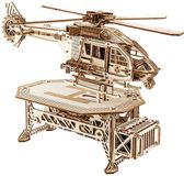 Wood Trick 3D Houten Puzzel - Thunder Chopper - 485 Stuks