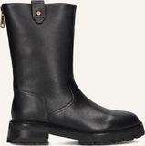 Stefano Lauran ST2156 Veterboots Dames Zwart Leer Maat 38
