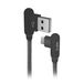 SBS TECABLE90TCK USB-kabel USB 2.0 1 m USB A USB C Zwart