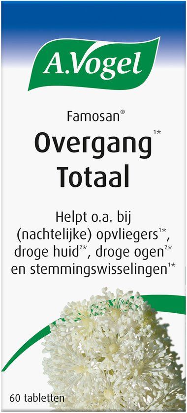 A.Vogel Famosan Overgang Totaal Tabletten - 60 stuks - Helpt bij overgangsverschijnselen