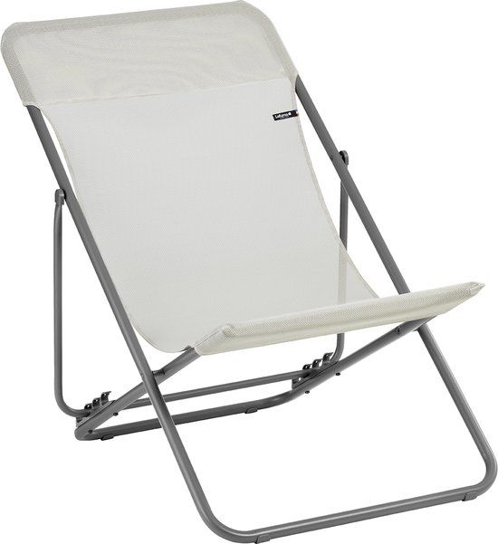 Lafuma Maxi Transat Strandstoel - Seigle II - Beige Gemeleerd