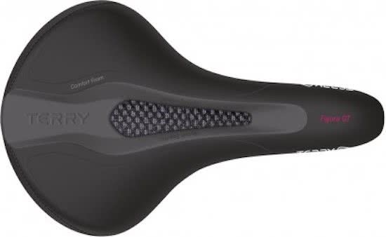Terry Figura GT Max - Fietszadel - Dames - Zwart