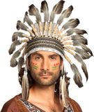 Boland Tooi Wijze Opperhoofd - Volwassenen - Mannen - Cowboy - Indiaan