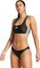 adidas Performance 3-Stripes V-Back Bikini Dames Zwart