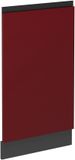 Vicco R-Line Vaatwasserfrontpaneel – 45 cm zonder werkblad Rood
