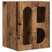 vidaXL Nachtkastje ELST Oudhout 40 x 35 x 50 cm Bewerkt hout