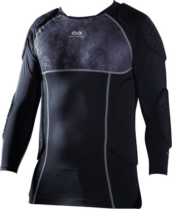 McDavid Hex Goalkeeper Shirt Barcelona - BLACK/CAMO - Kids - Size S