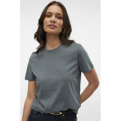 VERO MODA T-shirt grijs