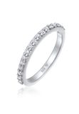 Elli DIAMONDS Elli PREMIUM Ring 925 Sterling Zilver Diamant Wit 0.068 ct