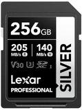 Lexar 256GB SD-kaart ZILVER