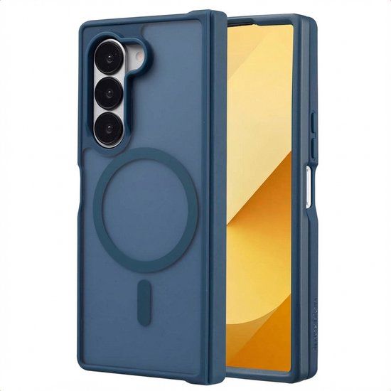 imoshion Color Guard Backcover met MagSafe voor de Samsung Galaxy Z Fold 6 - Donkerblauw
