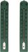 Gerimport Thermometer - 2x - Kunststof - Groen