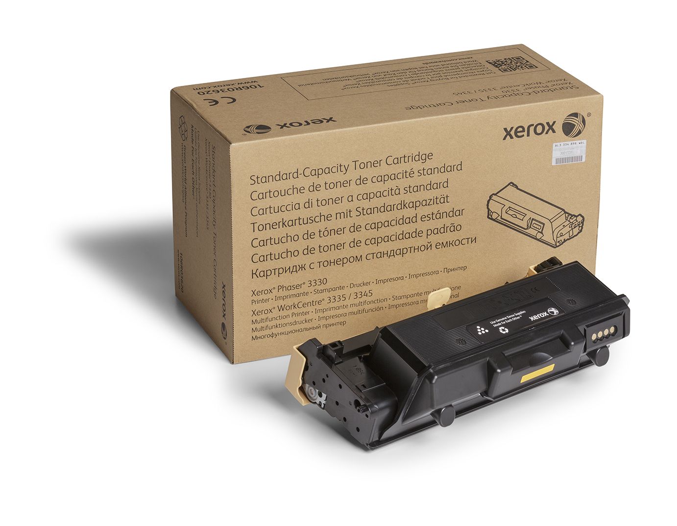 Xerox 106R03620 Black Toner Cartridge - Standard Yield