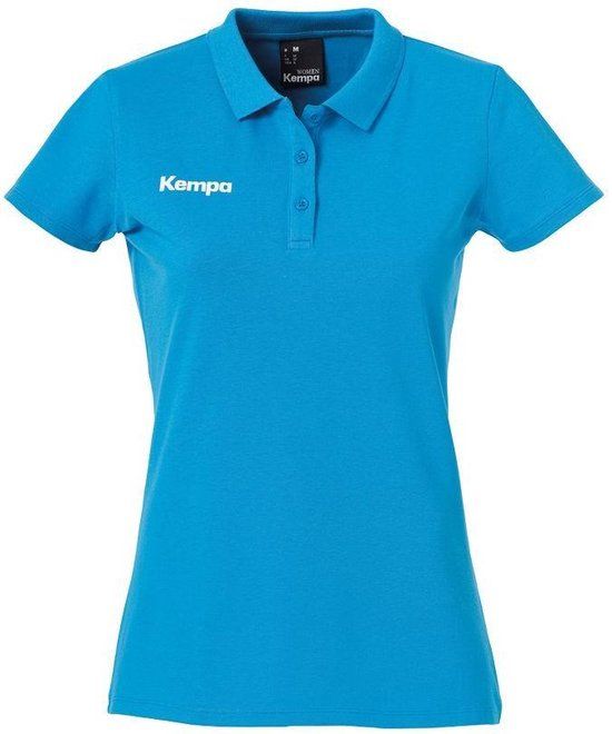 Kempa Poloshirt Dames Blauw Maat XS