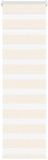 vidaXL Zebra rolgordijn 45x100 cm stofbreedte 40,9 cm marmerbeige