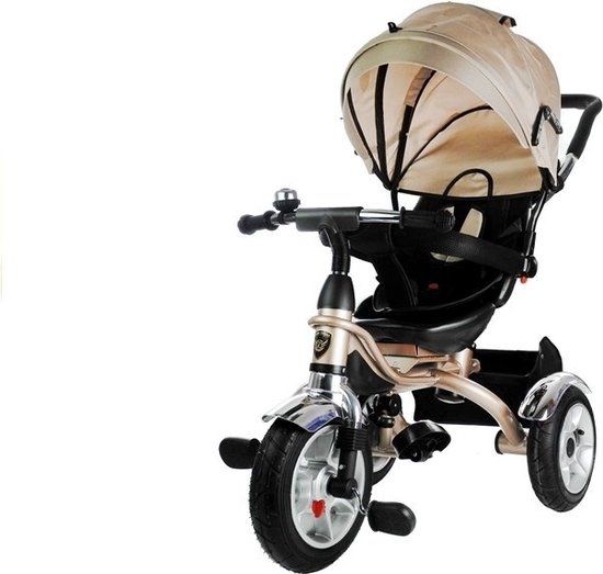 Viking Choice Driewieler - Goud - Met Duwstang en Zonnekap
