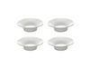 Serax Petite assiette creuse Silhouette S Ø10,5 cm lot de 4 Blanc
