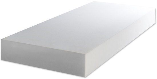 MatrasDirect Schuimrubber Matras - 70x200 - 10 cm dik - Anti-Allergie