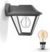 Philips Hue Alpenglow Wandlamp voor Buiten (Antraciet)