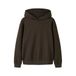 LMTD oversized hoodie - donkerbruin