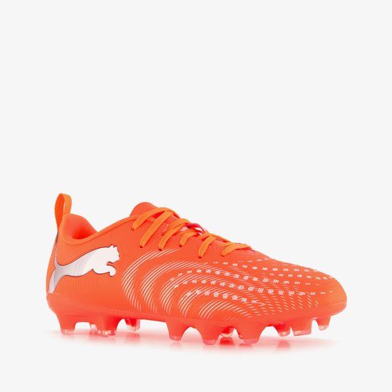 Puma Individual Future 9 Play MG kinder voetbalschoenen - Oranje - Maat 32