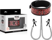 Begme Red Edition Necklace With Chains And Nipples