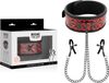 Begme Red Edition Necklace With Chains And Nipples