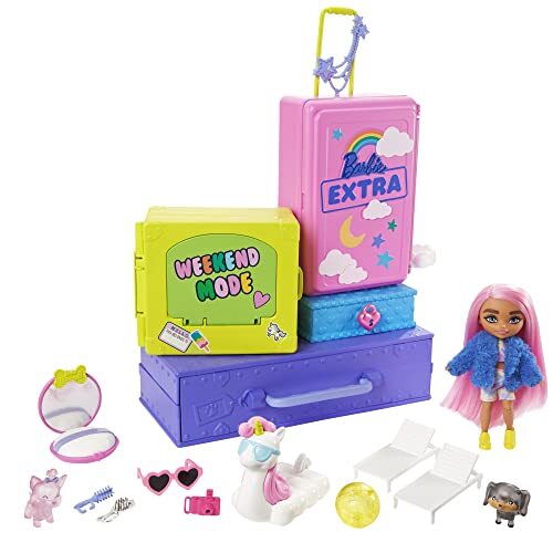 Barbie Extra Barbie Extra Dierenvriendjes Speelset