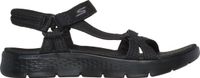 Skechers Go Walk Flex Zandal - Sublime - Dames Sandalen - Zwart