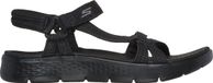 Skechers Go Walk Flex Zandal - Sublime - Dames Sandalen - Zwart