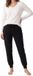 Schiesser Dames pyjama Mix & Relax zwart / crème
