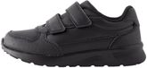 Next Jongens Leren schoolschoenen met klittenbandsluiting Zwart