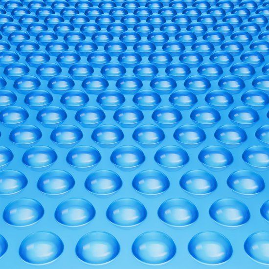 VEVOR Zonne-Zwembadafdekking, 25'x12' Rechthoekige Zonne-Deken voor Zwembaden, Zonne-Afdekking voor Bovengrondse Zwembaden, 16MIL Zonne-Afdekkingen Blauw