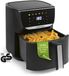 GOURMETmaxx AirGenius heteluchtfriteuse - 5,5 l Airfryer | Friteuse met 7 programma's | Minibakoven - Vetarm en lekker voor 3-5 personen | Heteluchtfriteuse met kleurendisplay, led-touchscreen