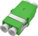 ALANTEC LC/APC dubbele aansluiting, SM-adapter zonder flens
