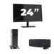 Atrust t176L USFF - Intel Atom x5-E8000 - 8Go RAM - 256Go SSD - Windows 11 + 1x écran 24 pouces