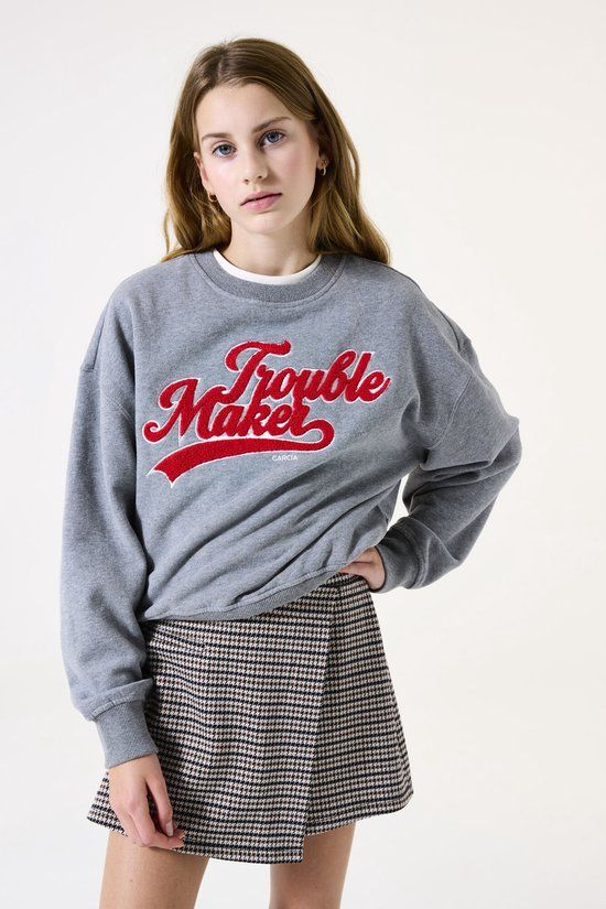 Garcia Meisjes Effen Shorts Bruin