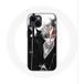 Maniacase Hoesje voor iPhone 14 Plus Bleach Manga Ichigo Kurosaki Zwaard