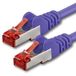 1aTTack 30m Cat6 S-STP netwerkkabel Paars S/FTP