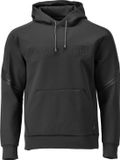 Mascot Customized Fleece capuchontrui 22186-608 - Zwart - 2XL