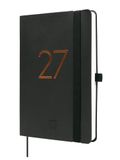 Finocam Capri Kalender, 16 maanden, 2026/2027, weekoverzicht, zwart