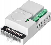 ORNO Mini-bewegingssensor voor magnetronovens met dimmer, 360/180 graden met jumper-bediening, IP20, 1200W