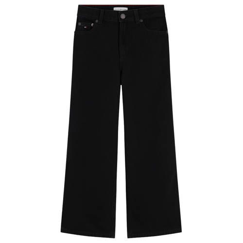 Tommy Hilfiger Mabel wide leg jeans - zwart